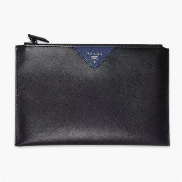Prada Wallet 2ng005 Black Handbag