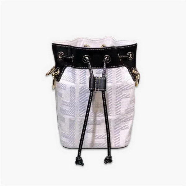 Fendi 8066 Bucket Bag Embroidered