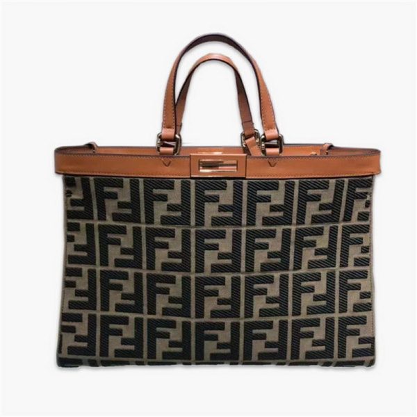 Fendi Peekaboo X-Tote Handbags Canvas