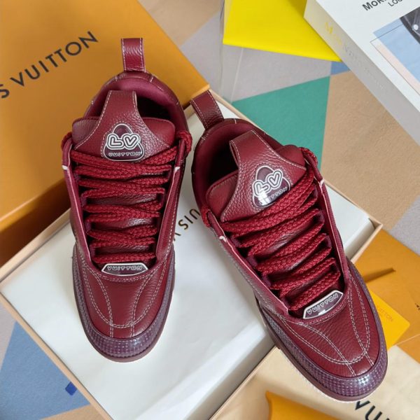 Louis Vuiton new Tariner denim rhinestone sneakers