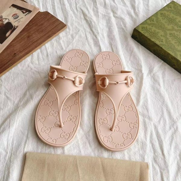 GUCCI TPU version (same glossy as the original version) 2024 beach flip-flops