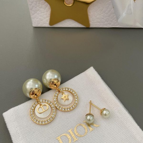 D shell earrings