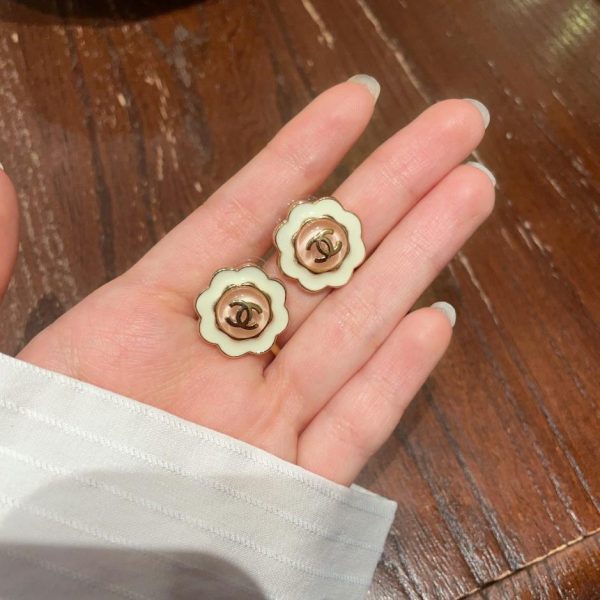 Chanel double C earrings