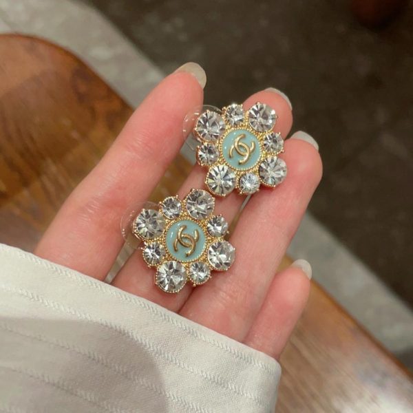 Chanel double C earrings