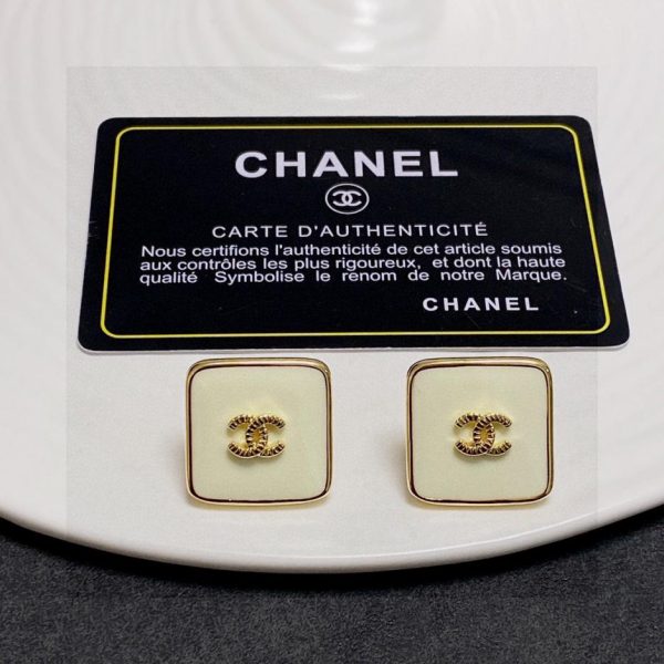 Chanel double C earrings