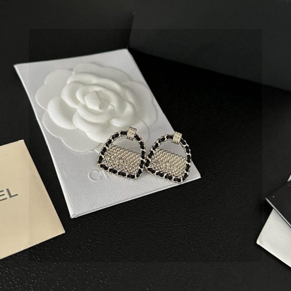 Chanel double C earrings