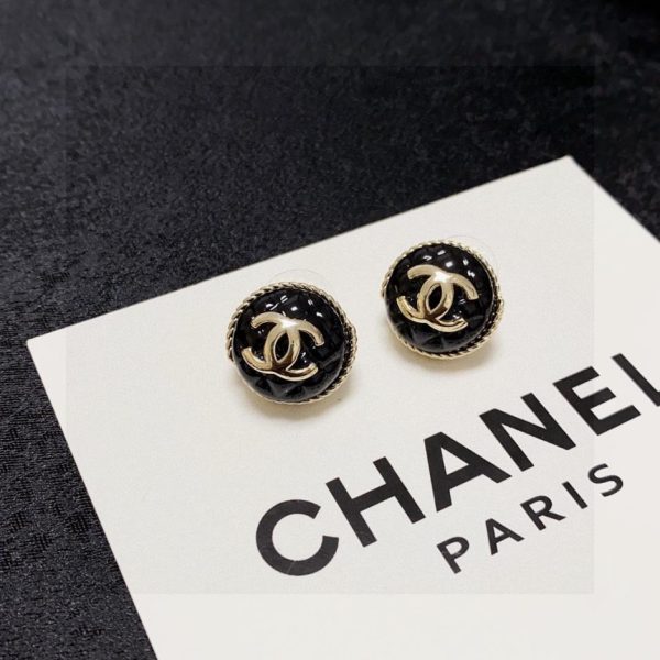 Chanel double C black diamond