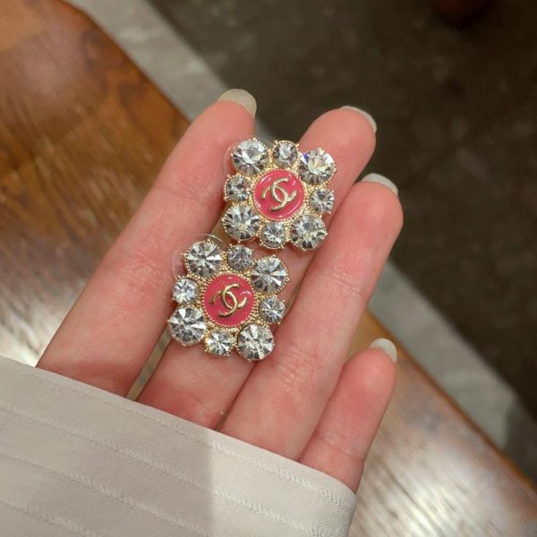 Chanel double C earrings