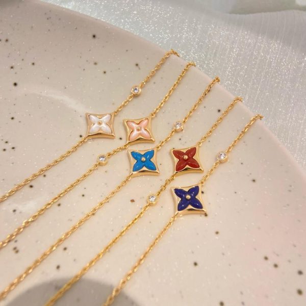 LOUIS VUITTON Color Blossom series single flower bracelet