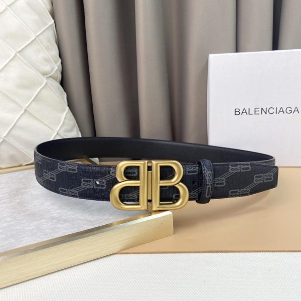 Balenciaga BB belt 3.8 cm