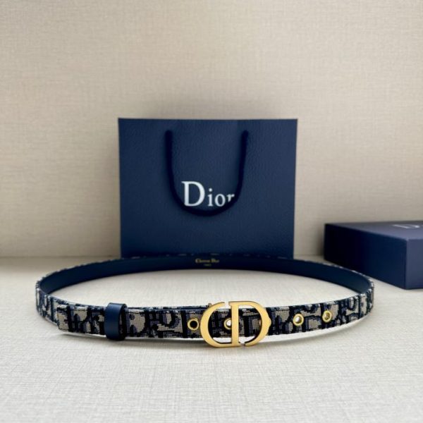 Dior 2.0cm wide saddle strap