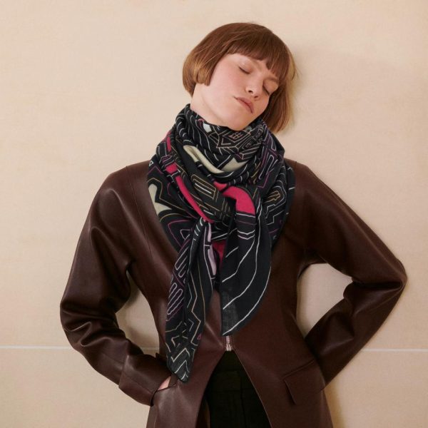Hermes cashmere scarf