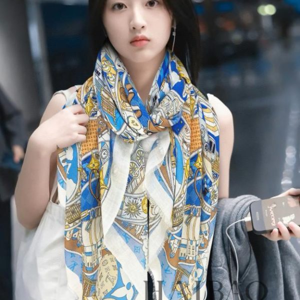 Hermes cashmere scarf