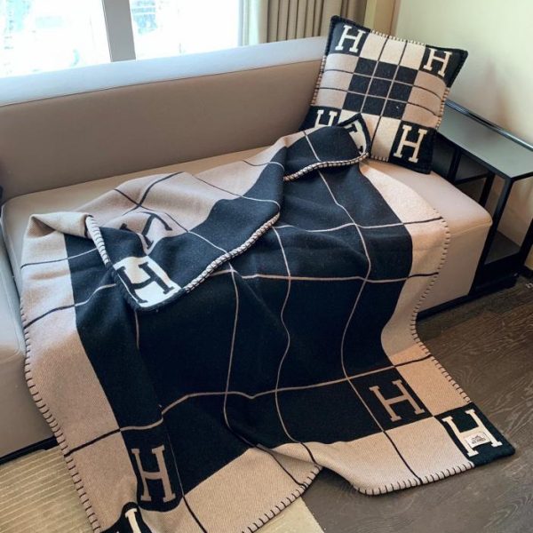 Original Hermes cashmere blanket