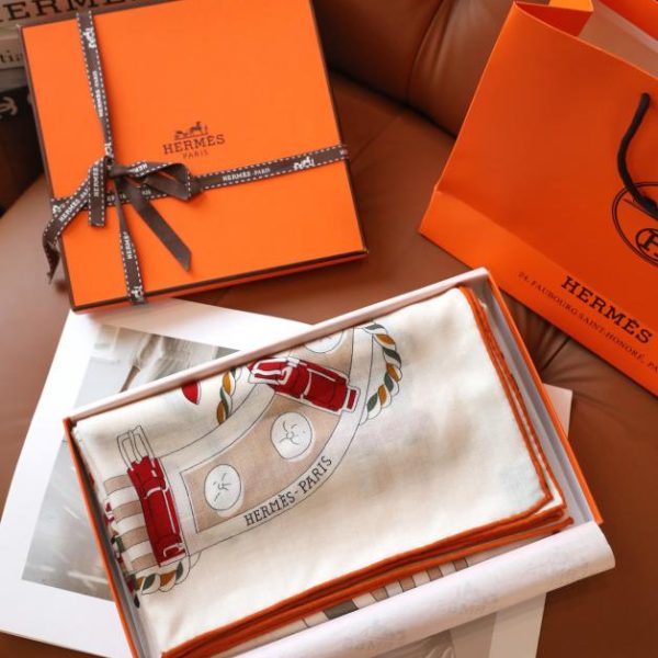 Hermes new silk scarf
