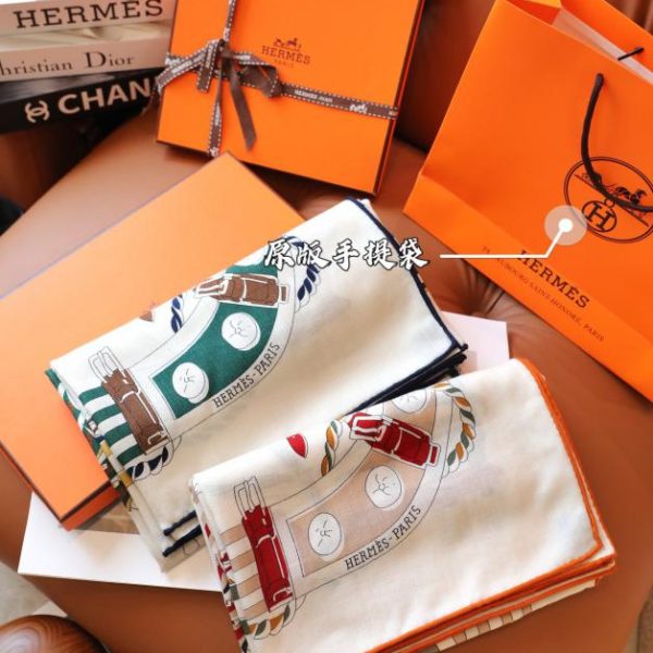 Hermes new silk scarf
