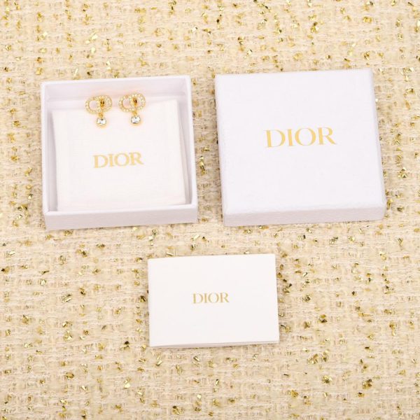 Dior new CD earrings