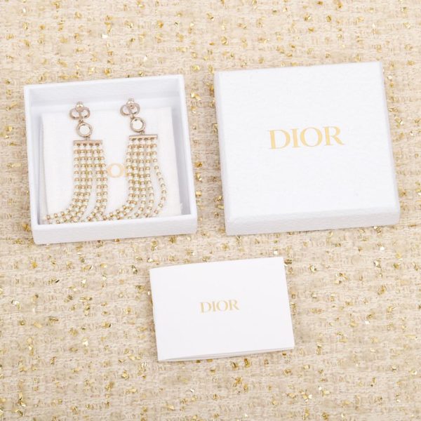 Dior pearl earrings