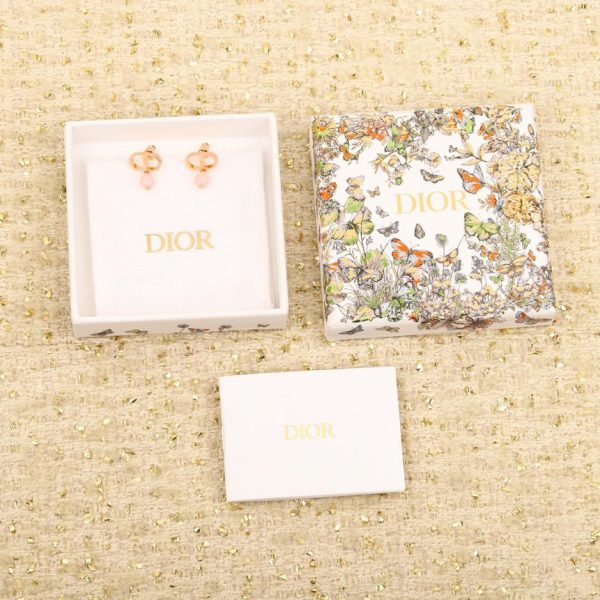 Dior classic CD earrings