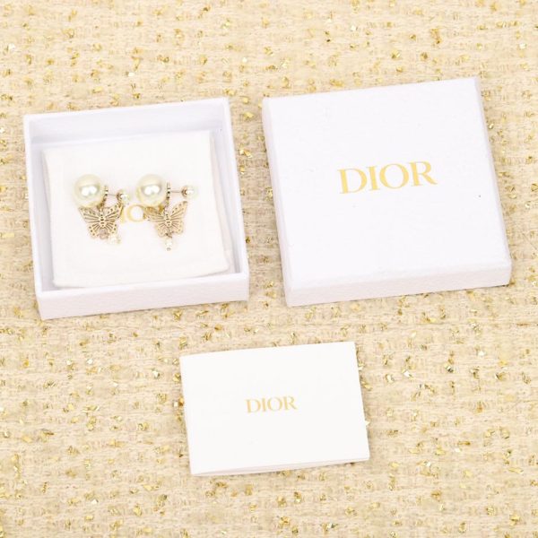 Dior butterfly earrings