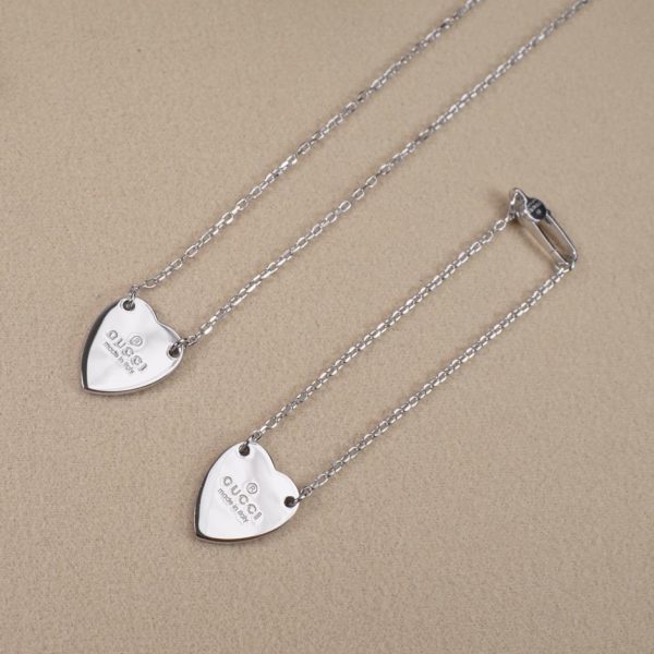 Gucci love letter necklace