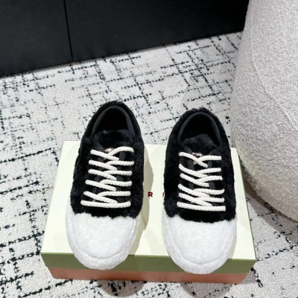 Marni new super Q furry shoes for autumn and winter