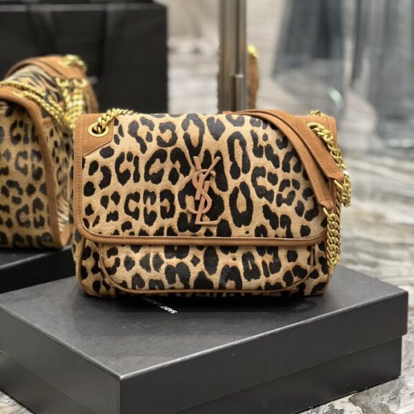  SAINT LAURENT Niki launches new leopard print series
