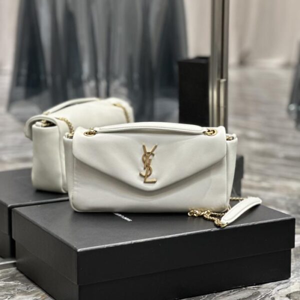  SAINT LAURENT CALYPSO lambskin chain bag