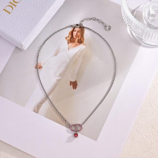 Dior Necklace Bracelet Earrings Set New Counter Style (C601)