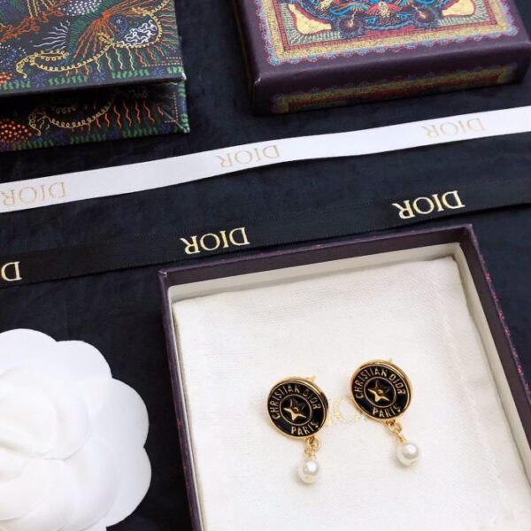 Dior new cd earrings (F828)