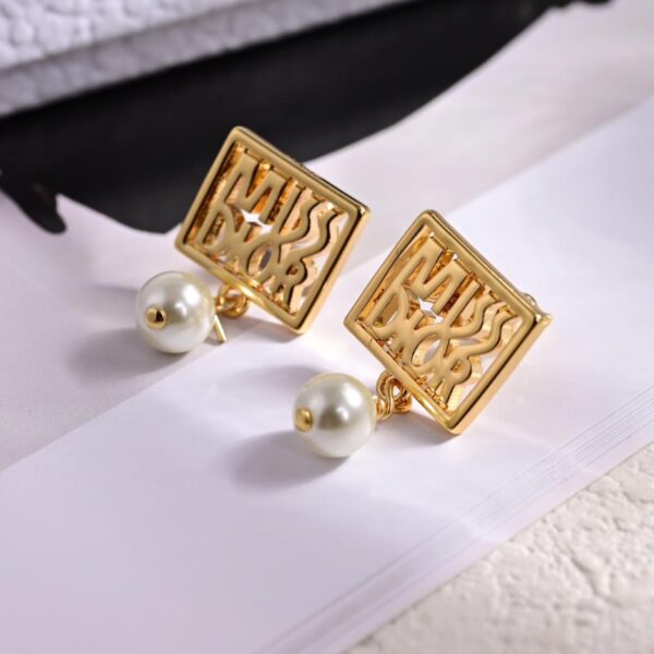 Dior new letter earrings (D999)