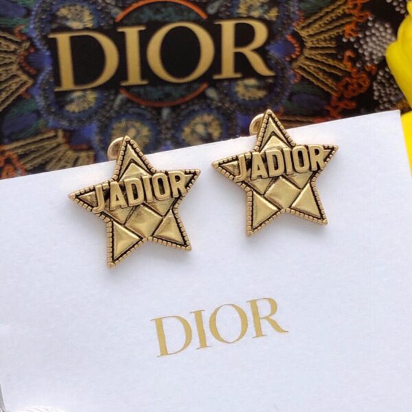 Dior star earrings (E5FF)