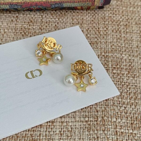 Dior left and right tassel earrings (2206)