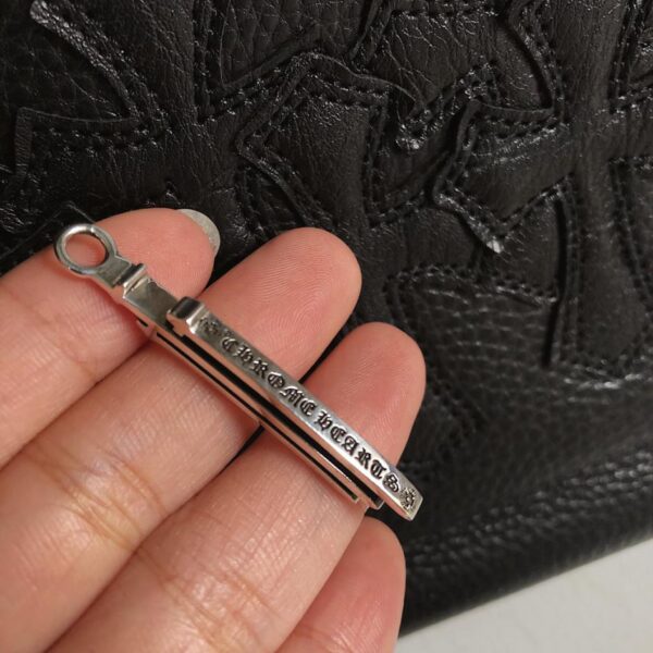 Chrome Hearts Triple Cross Tassel Necklace