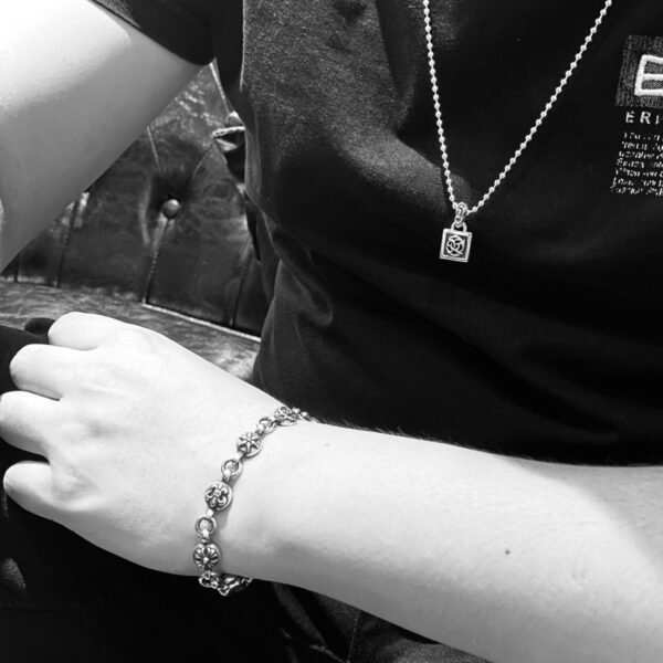 Chrome Hearts six-element bead bracelet