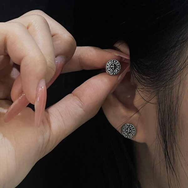 Chrome Hearts horseshoe earrings