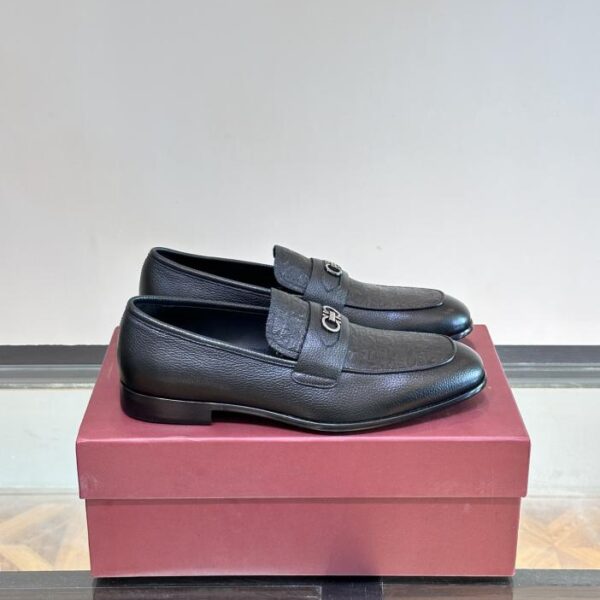 Ferragamo high-end men's formal shoes and casual leather shoes