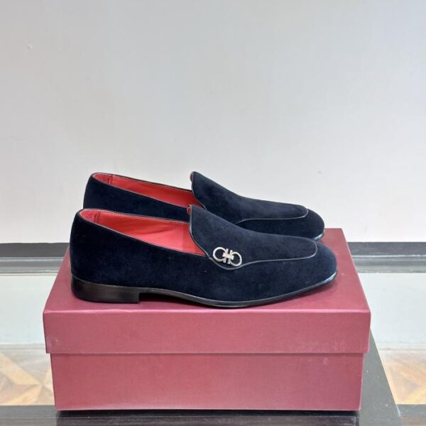 Ferragamo high-end men's formal shoes and casual leather shoes