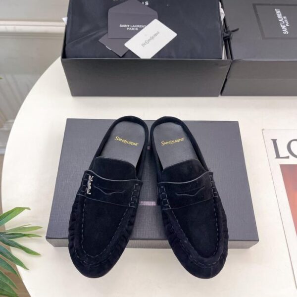SAINT LAURENT new YSL mules half slippers