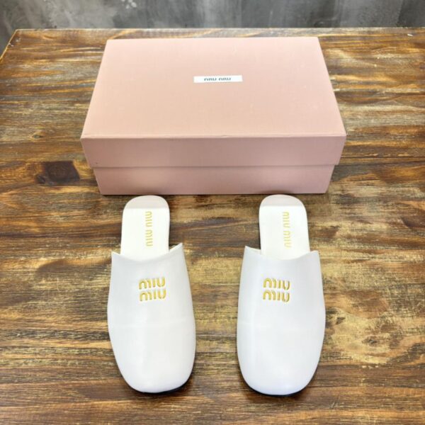 Miu Miu summer half-cap toe slippers [top version]