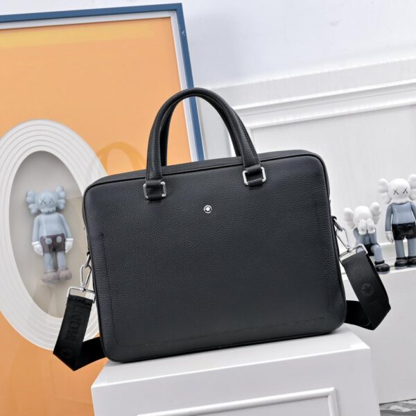 Montblanc official website synchronized high version briefcase crossbody bag (01DE)