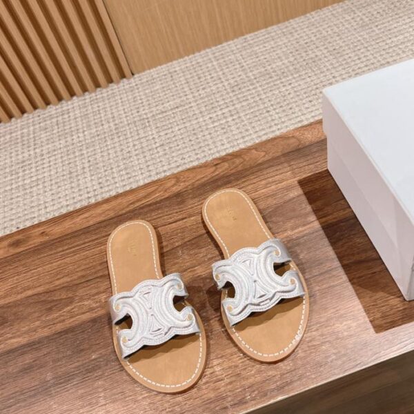 Celine Arc de Triomphe pure leather slippers new product