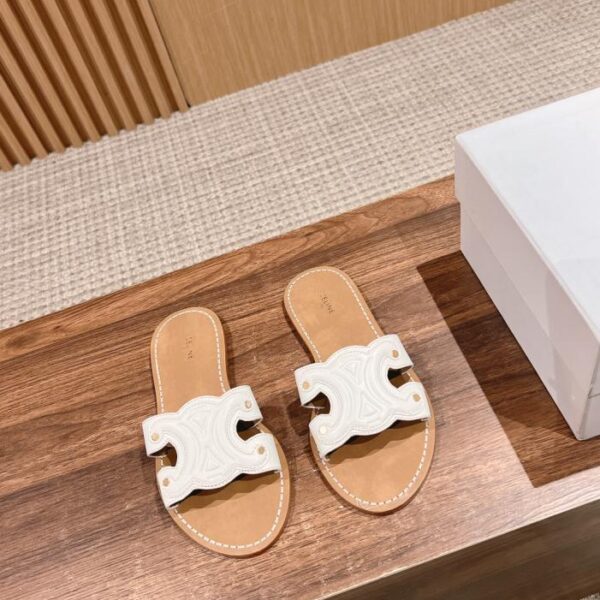 Celine Arc de Triomphe pure leather slippers new product