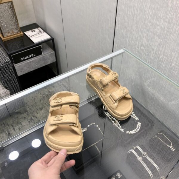 Chanel Velcro Sandals Top Quality