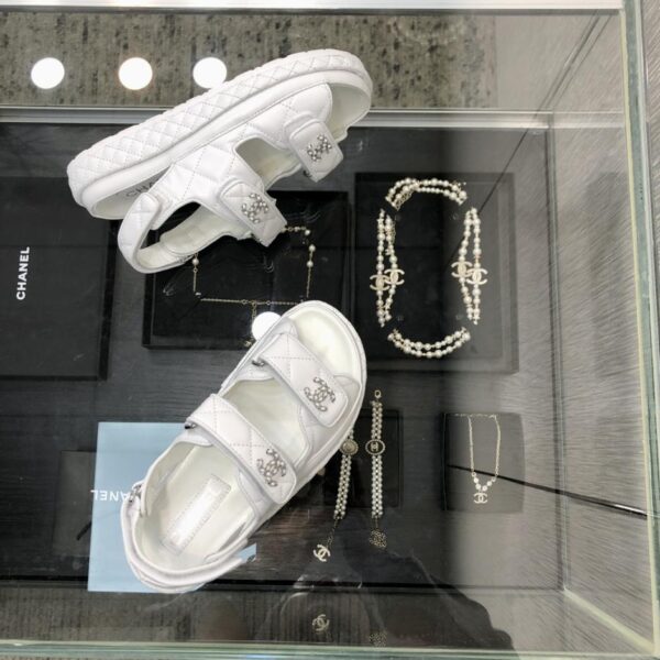 Chanel Velcro Sandals Top Quality