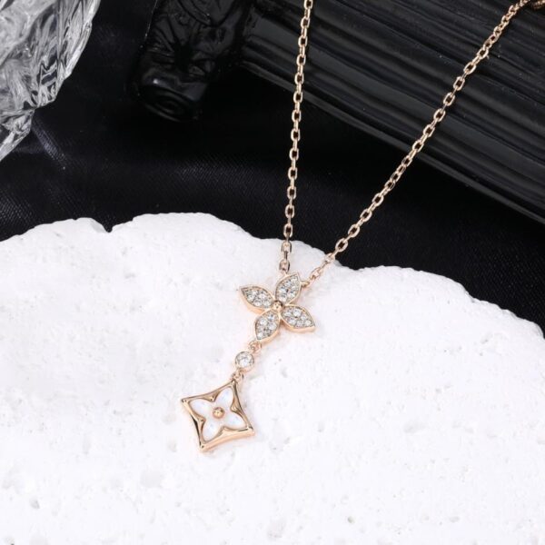 New LV necklace, newly launched on the official website, exquisitely crafted (FY3PJ)