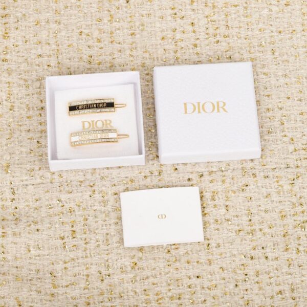 Dior Diamond Enamel Hair Clip (EC894)