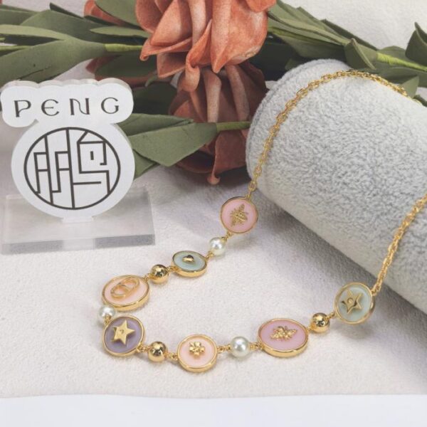 Counter version Dior new multi-element pearl necklace (B1SWN)