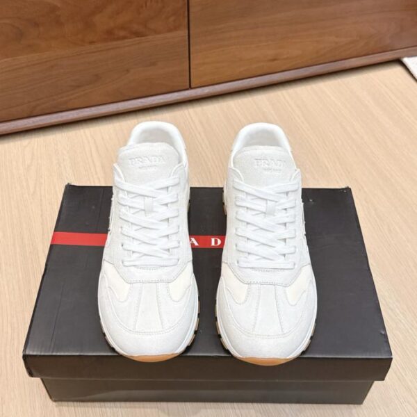 Prada Re-Nylon Men's Triangle Logo Casual Sneakers (UGDD4)