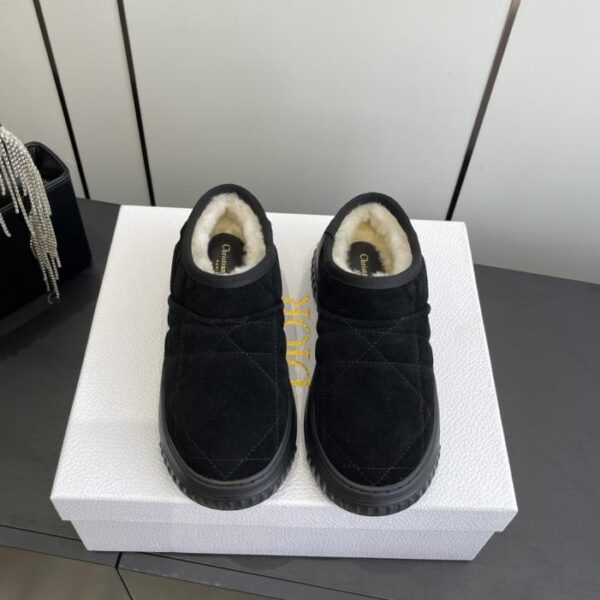 Dior Autumn and Winter New Snow Boots Half Slippers (JQU86)